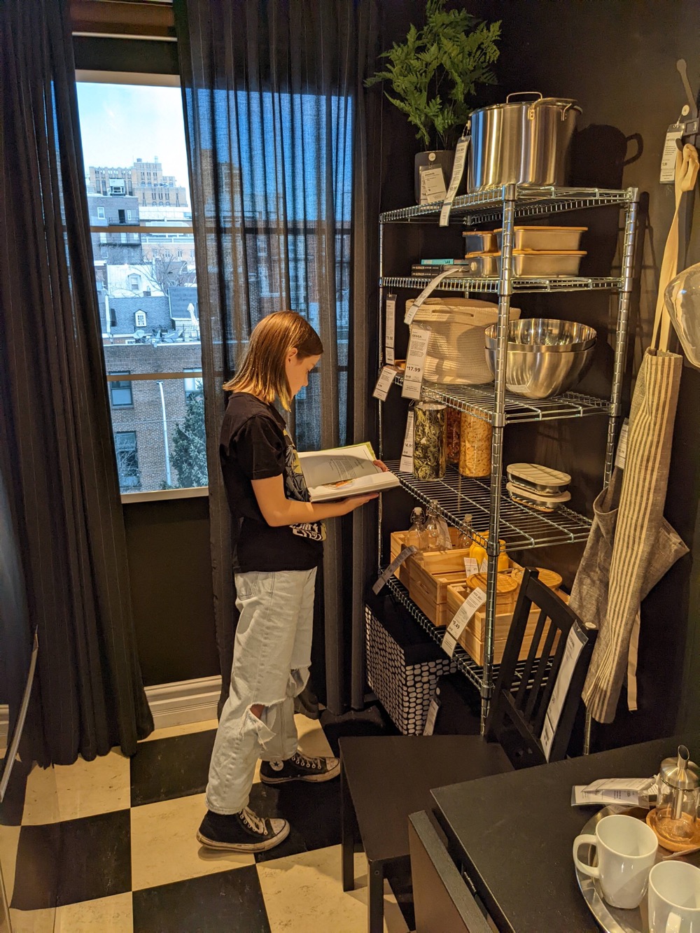 IKEA demo kitchen